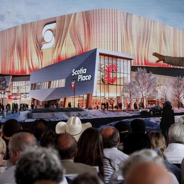 Shovels in the ground as work begins on new $800-million arena for Calgary Flames
